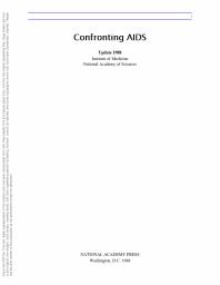 Confronting AIDS : Update 1988