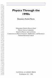 Elementary-Particle Physics