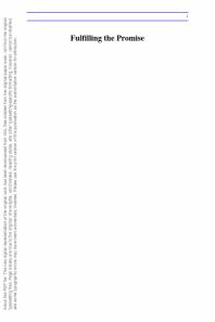 Fulfilling the Promise : Biology Education in the Nation's Schools