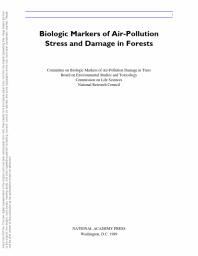 Biologic Markers of Air-Pollution Stress and Damage in Forests