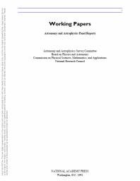 Working Papers : Astronomy and Astrophysics Panel Reports