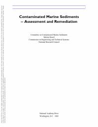 Contaminated Marine Sediments : Assessment and Remediation