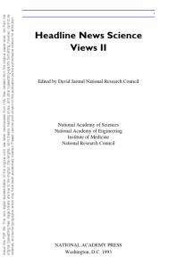Headline News, Science Views II