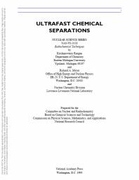 Ultrafast Chemical Separations