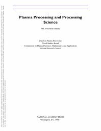 Plasma Processing and Processing Science