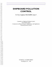Shipboard Pollution Control : U.S. Navy Compliance with MARPOL Annex V