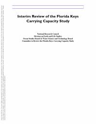 Interim Review of the Florida Keys Carrying Capacity Study