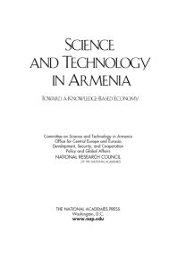 Science and Technology in Armenia : Toward a Knowledge-Based Economy