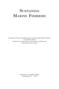 Sustaining Marine Fisheries