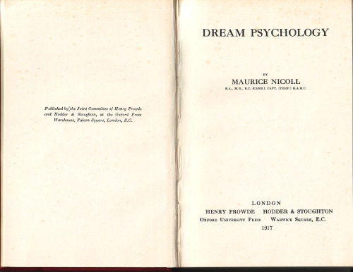 Dream Psychology