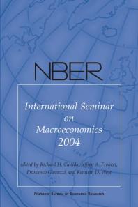 NBER International Seminar on Macroeconomics 2004
