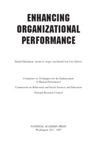 Enhancing Organizational Performance