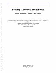 Building a Diverse Work Force : Scientists and Engineers in the Office of Naval Research