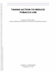Taking Action to Reduce Tobacco Use