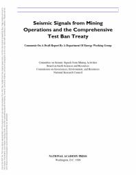 Seismic Signals from Mining Operations and the Comprehensive Test Ban Treaty : Comments on a Draft Report by a Department of Energy Working Group