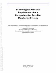 Seismological Research Requirements for a Comprehensive Test-Ban Monitoring System