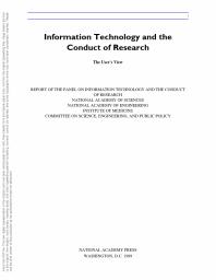 Information Technology and the Conduct of Research : The User's View