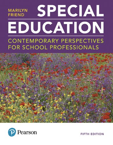 Special Education: Contemporary Perspectives for School Professionals