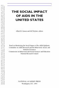 The Social Impact of AIDS in the United States