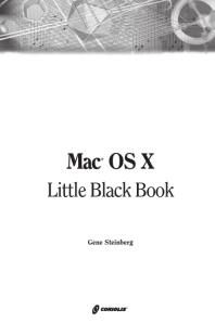 Mac OS X Black Book