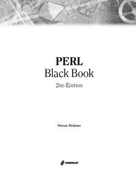 Perl Black Book