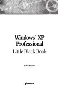 Windows XP Professional Little Black Book