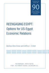 Reengaging Egypt : Options for US-Egypt Economic Relations