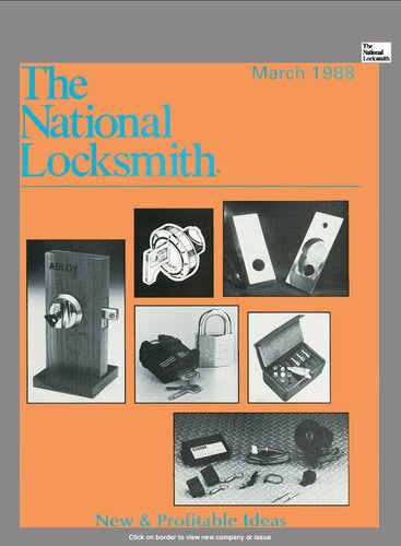 The National Locksmith: Volume 59, Number 3