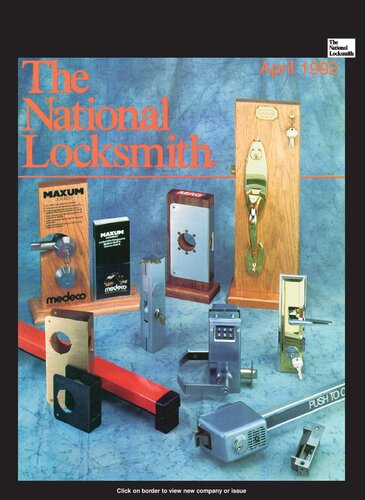 The National Locksmith: Volume 63, Number 4
