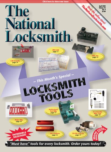 The National Locksmith: Volume 76, Number 4