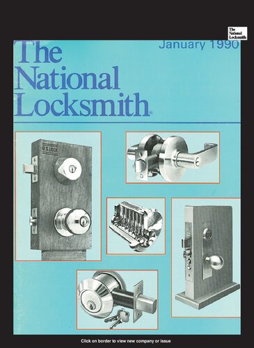 The National Locksmith: Volume 61, Number 1