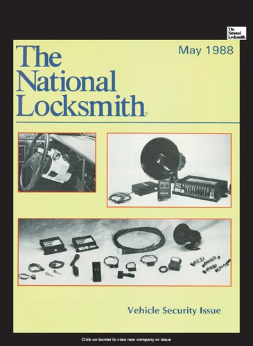 The National Locksmith: Volume 59, Number 5