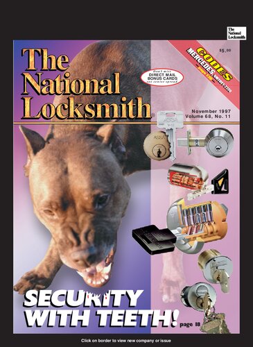 The National Locksmith: Volume 68, Number 11