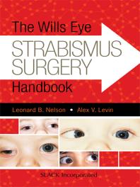 The Wills Eye Strabismus Surgery Handbook