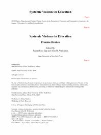 Systemic Violence in Education : Promise Broken