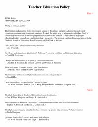 Teacher Education Policy : Narratives, Stories, and Cases