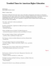 Troubled Times for American Higher Education : The 1990s and Beyond