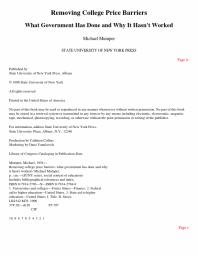 Removing College Price Barriers : What Government Has Done and Why It Hasn't Worked