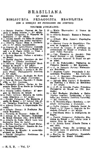 História Social do Brasil — Espírito da Sociedade Imperial