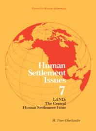Land : The Central Human Settlement Issue