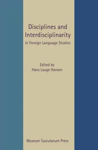 Disciplines and Interdisciplinarity in Foreign Language Studies