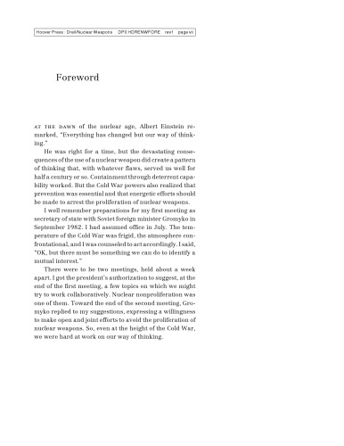 GRAVEST DANGER: NUCLEAR WEAPONS