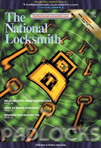 The National Locksmith: Volume 72, Number 1