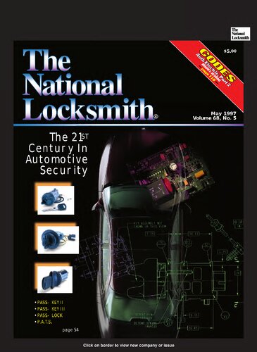 The National Locksmith: Volume 68, Number 5