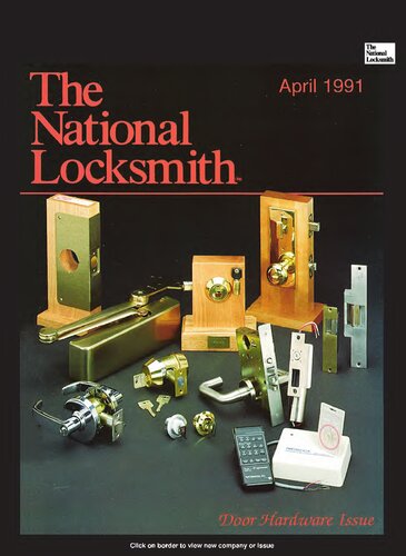 The National Locksmith: Volume 62, Number 4