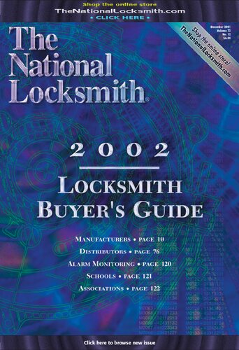 The National Locksmith: Volume 72, Number 12