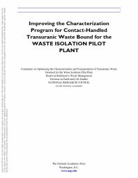 Improving the Characterization Program for Contact-Handled Transuranic Waste Bound for the Waste Isolation Pilot Plant