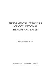Fundamental Principles of Occupational Health and Safety