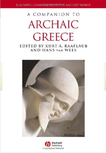 A Companion to Archaic Greece 