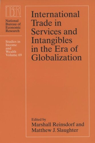 International Trade in Services and Intangibles in the Era of Globalization